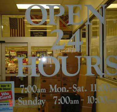 Open 24 hours