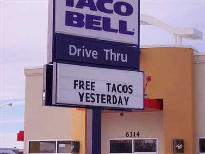 Drive thru